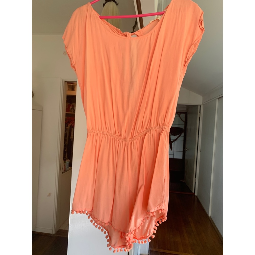 Urban Outfitters Pompom Romper